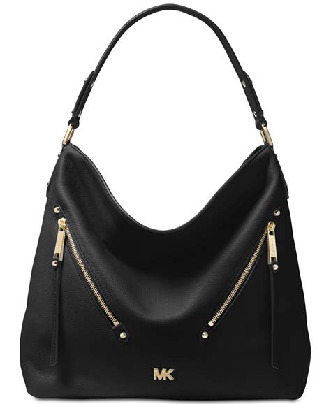 Michael Kors Evie Pebble Leather Hobo 